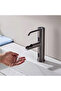 Sensor Bathroom Sink Faucet + Liquid Soap Dispenser 2in1 Modern Luxury 2026 Imported 7 Years Warranty Anthracite - 3