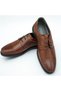 Men's Genuine Leather Brown Casual Classic Shoes - 6