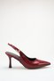 Rimini Women's Patent Leather Heeled Ballerina Shoes – 5 cm Heel, Casual and Office Chic 1119 - 4
