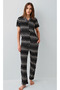 Women'S, Modal, (with Socks as a Gift), Shirt Pajamas - 4
