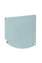 Closed Case Curtain Square Stopper Large Box White Right Cover - 9