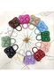 Mini Girls' Shoulder Bag with Bow Detail, Handle and Chain Strap, Festive, Daily, Stylish - 2