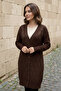 Patterned Cardigan N3290 Brown