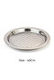 Stainless Steel Deep Round Tray, 40CM, Heavy Duty Serving Platter Kitchen,BB4143 - 3