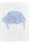 Flower Embroidered Baby Girl Bucket Hat (S6) - 2