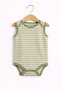 Baby Boys Sleeveless Interactive Printed Bodysuits – Pack of 3 - 5