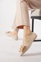 Sanris Trok Fiyoklu Women's Ballerina Beige Skin - 2