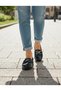 Non-Slip Flat Sole Crinkled Shiny Soft Daily Women's Babat Shoes - 3