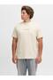Jack Jones Jornorrebro Emb Tee Ss Crew Neck Pls Men's White Large Size Tshirt 12284161-01 - 2