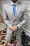 Striped Double-Breasted Oversized Suit