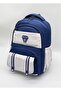 Water Resistant First School Bag Set of 3 Unisex Primary School Bag 8020 Beige-Navy Blue - 3