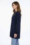 Günpa 275-02-26 Women's Long Tunic Star Stone Detailed Wrinkled Sleeve Sweatshirt - 3