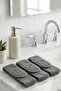 Set of 3 Adjustable Velcro Towel Headbands - 100% Cotton Makeup, Grooming, and Spa Headbands - 3