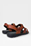 Men's Genuine Leather Summer Lightweight Casual Shoes Sandals Taba - 4