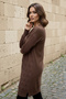 Patterned Cardigan N3290 Mink - 2