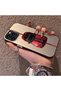 iPhone 14 Pro Max Compatible Silicone Edge Hard Back Anti-Fall Phone Case Bmw Patterned
