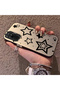 Redmi Note 10 Pro Compatible Silicone Edge Hard Back Anti-Fall Phone Case with Stars Pattern