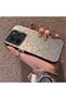 Redmi Note 14 4g Compatible Heart Patterned Silicone Edge Hard Back Anti-Fall Phone Case