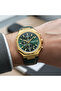 Green Leather Cord Men's Wristwatch Lc08168.175 - 3