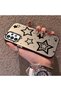 Samsung Galaxy A73 Compatible Silicone Edge Hard Back Anti-Fall Phone Case with Stars Pattern