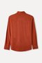 Men's Brick Red Regular Fit Long Sleeve Shirt - 2
