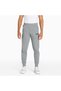Mens Essentials French Terry Closed Pants - Gray