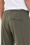 Light Khaki Men's Sweatpants with Zipper and Three Pockets, Thin Draped Fabric, Comfortable Fit, Classic Leg - 8