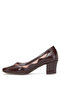 Elit Pm280 K528 Women's Classic Heeled Shoes Brown - 3