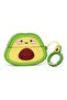 Airpodss Pro 3 Headphone Compatible Silicone Figure Case + Hook