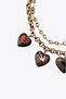 Lwa Set of 2 Metal Heart Necklaces - 3