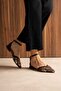 Mabeyn Lace-Up Upper with Lace Embroidery, Closed Back, Open Sides, Evening Dress Shoes - 3