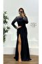 فستان سهرة أسود أنيق - 2