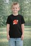Boy's Printed T-Shirt 100% Cotton Comfortable Fit Air Basketball Printed T-Shirt