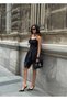 Women's Strappy Corset Detailed Mini Dress