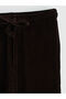 Sparkling Choices by Shining Store Women's Velvet Jogger Sweatpants with Waist Drawstring - 2