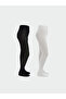 Esvab • Modern & Distinctive Classic Girls' Pantyhose 2-Pack - 2