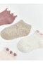 Esvab • Modern & Stylish Baby Girl Booties Socks 5-Pack - 3