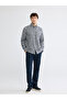 Ozmarka New Season Regular Fit Plaid Gabardine Men's Shirt - 2