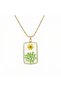 316L Steel Anti-Tarnish Women's Necklace |   Gold Color Daisy Women's Necklace