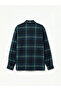 Green Plaid Boy's Shirt - 2