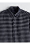 Ozmarka New Season Regular Fit Plaid Men's Shirt - 6