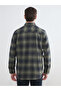 Giyçık Store Den Haki Regular Fit Wool Blend Men's Shirt - 4