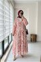 Women's Layered Skirted Long Summer Dress - 4