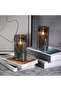 Set of 3 LED Flameless Glass Candles with Dancing Artificial Flames – Grey - 5
