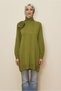 Broshe Detailed Knitting Tunic 44987
