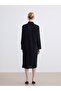 Textured Slit Shirt Dress - 4