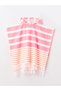 Tasseled Girl's Poncho Beach Towel - 2