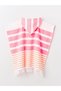 Tasseled Girl's Poncho Beach Towel - 4