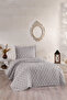 Dai̇sy 2-Piece Single Bed Pique Set Gray - 2