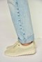 Y555705103 Beige Genuine Leather Comfort Orthopedic Sole Women's Shoes - 3